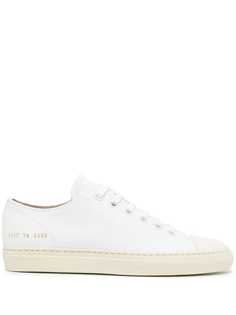 common projects canvas sneakers.